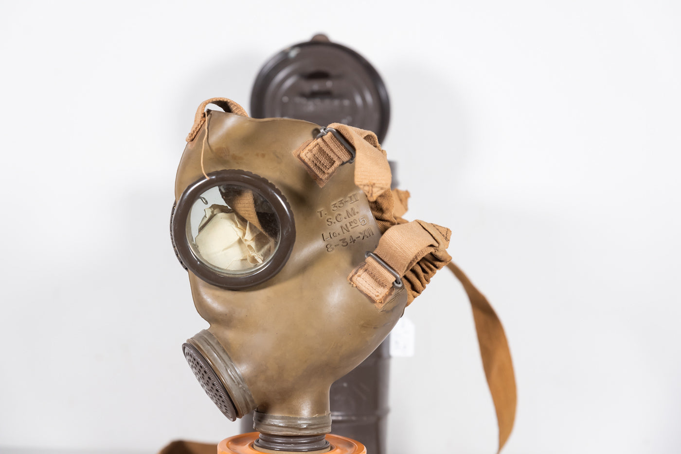Maschera antigas T.33 S.C.M.
