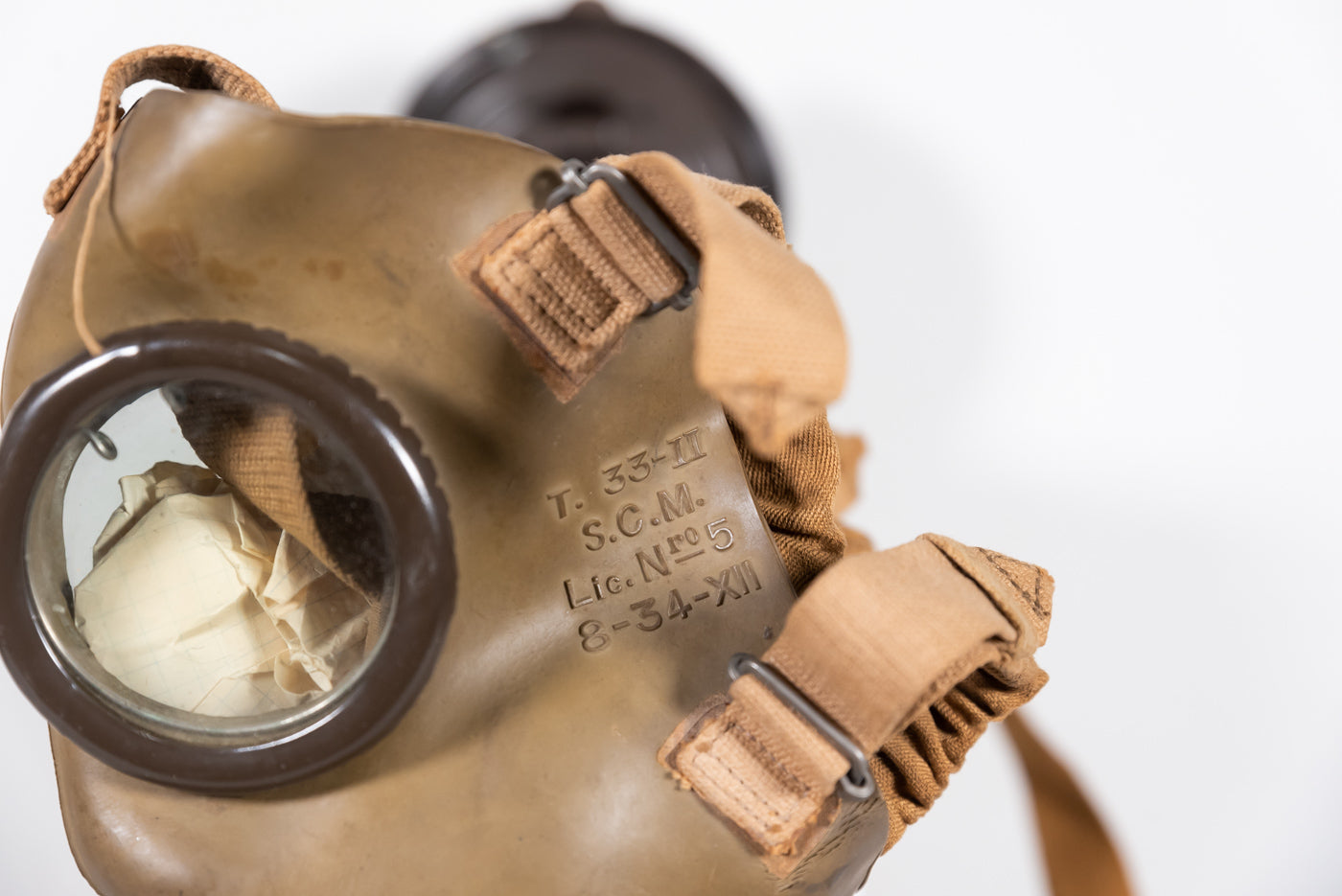 Maschera antigas T.33 S.C.M.