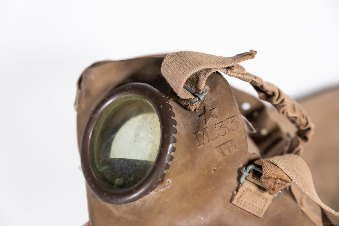 Maschera antigas M.33 REI WW2