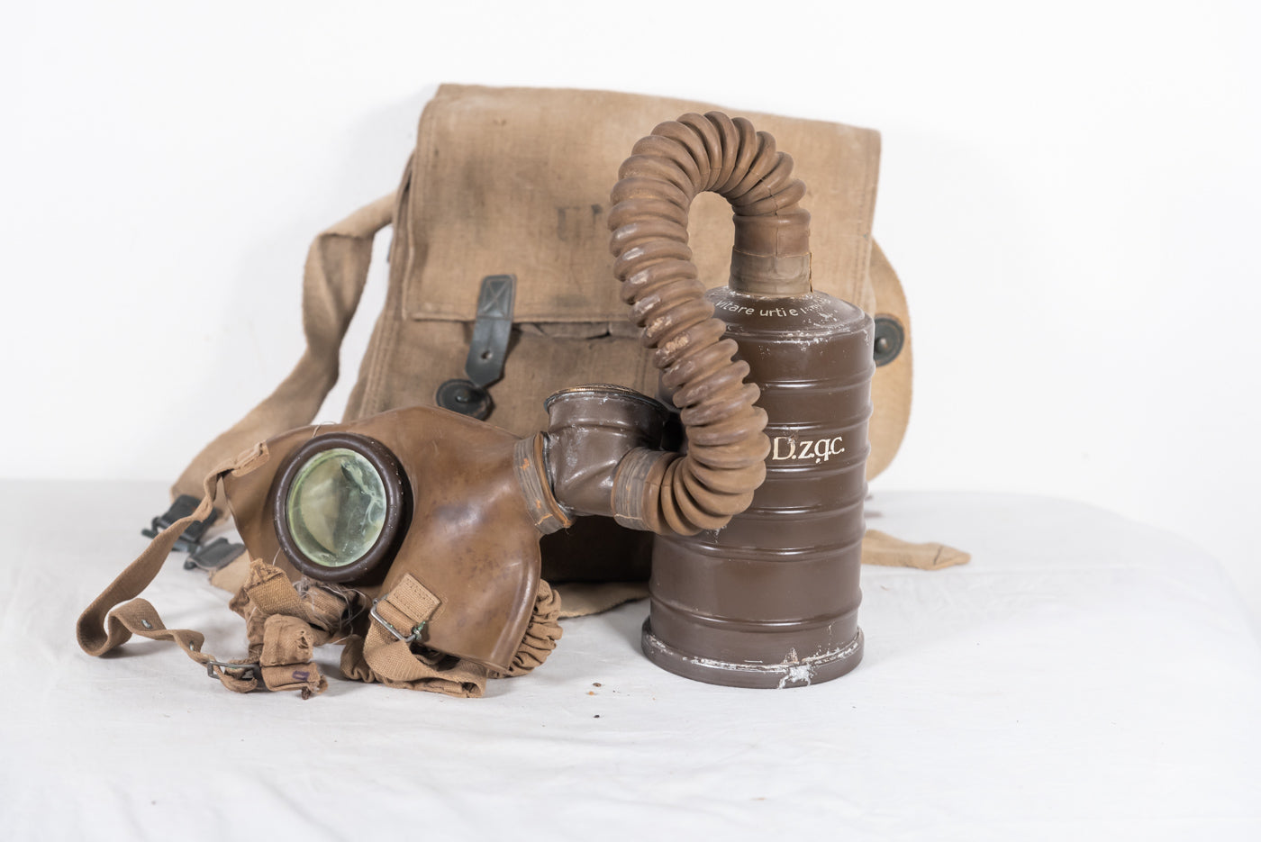Maschera antigas M.33 REI WW2