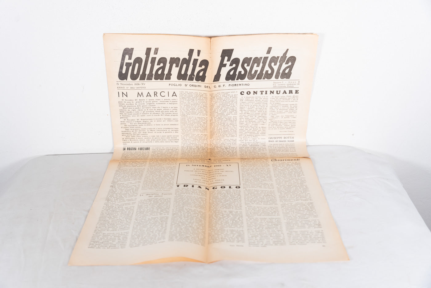 "Goliardia Fascista" GUF-Firenze