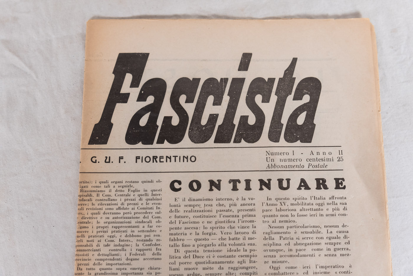 "Goliardia Fascista" GUF-Firenze