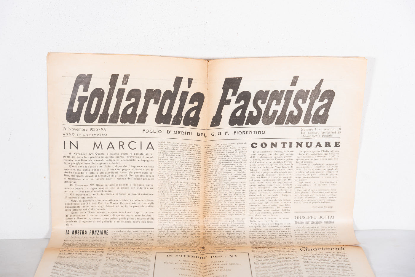 "Goliardia Fascista" GUF-Firenze