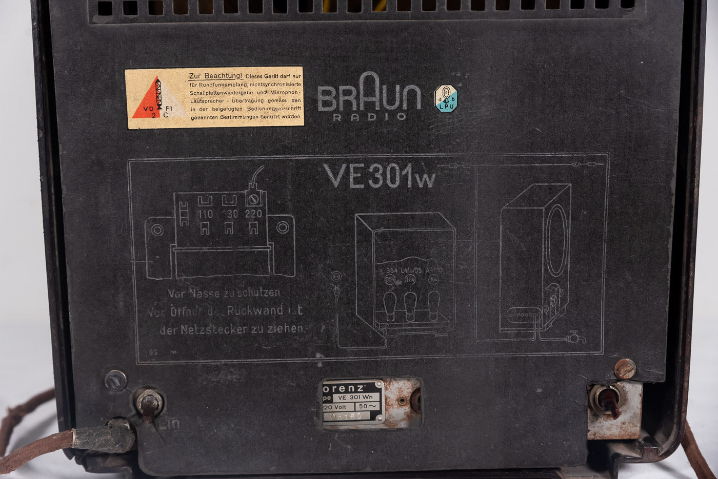 Radio popolare VE-301 WW2