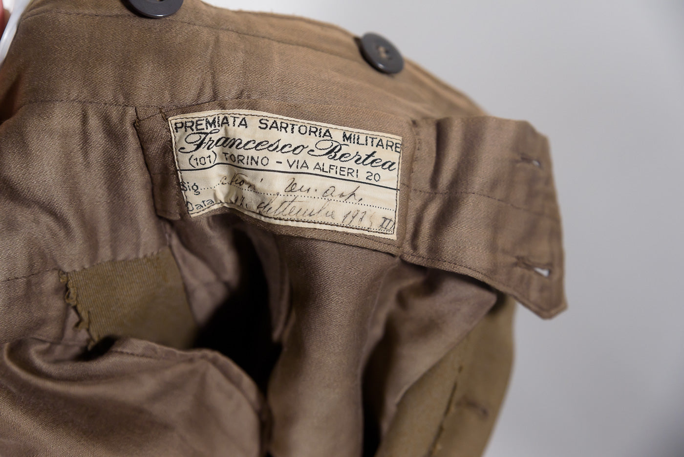 Pantaloni Coloniali Ufficiale REI