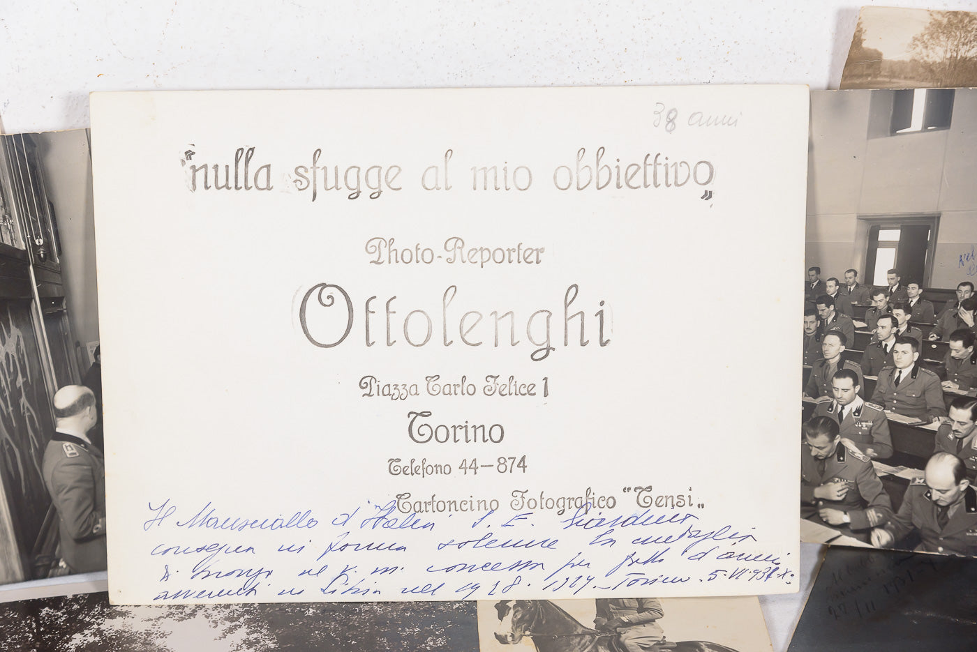 Foto Ufficiale Cavalleria REI WW2