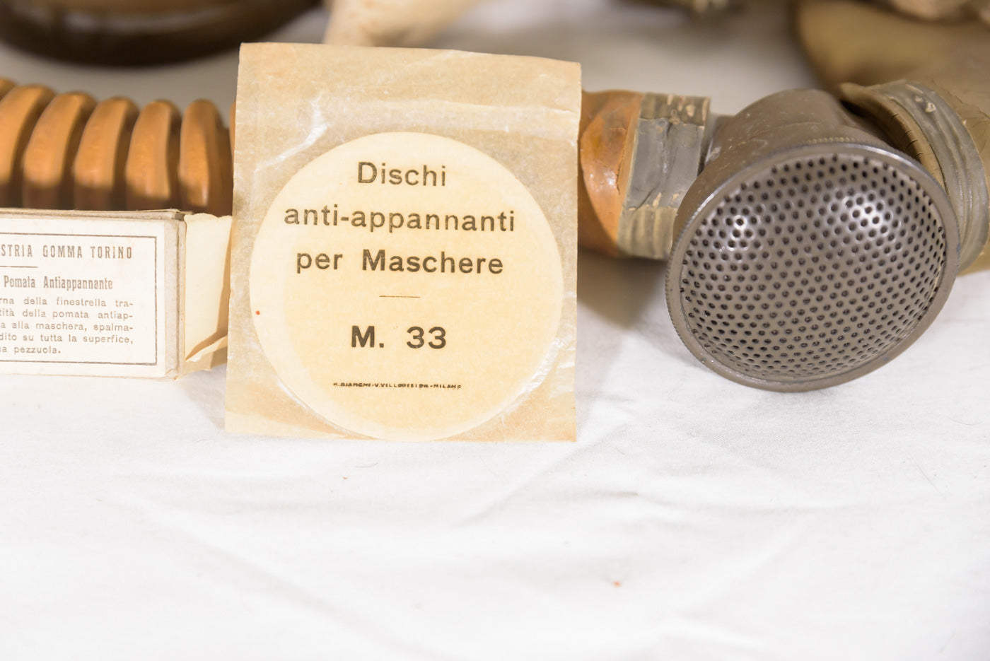 Maschera antigas M.33 REI WW 2