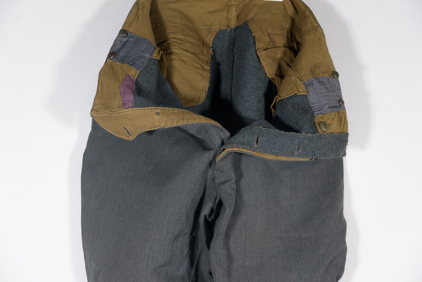 Completo in panno doppia faccia M.40 Ufficiale Artiglieria REI WW2