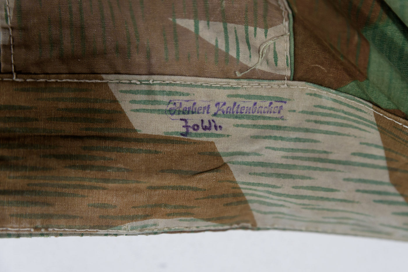 Zeltbahn mimetico Splittertarn WW2