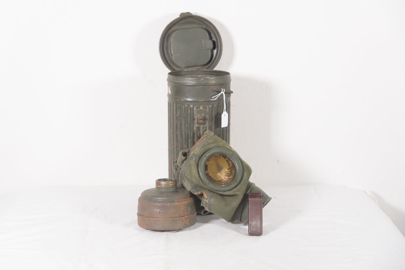 Maschera antigas M.38 WH WW 2