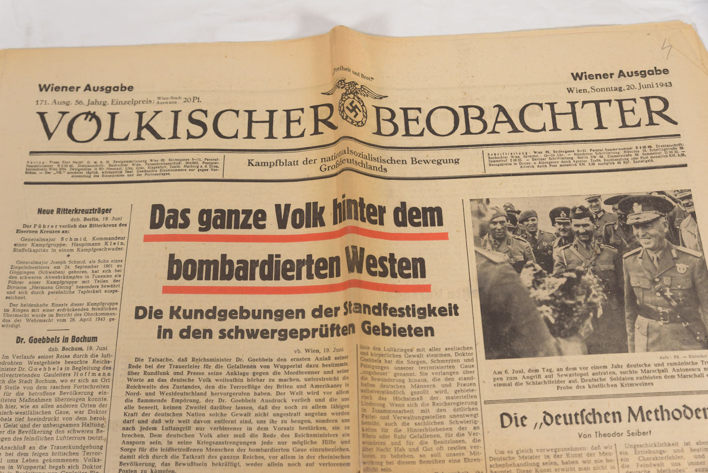 “Volkischer Beobachter” – 20/6/43