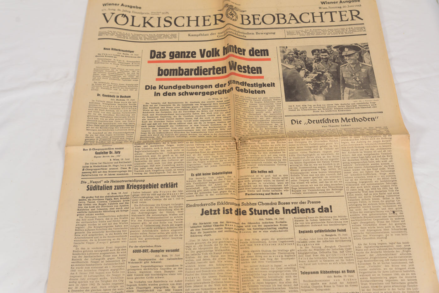 “Volkischer Beobachter” – 20/6/43