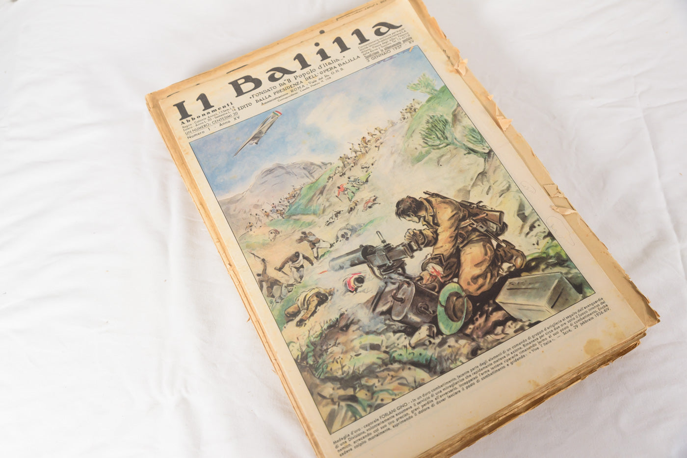 "Il Balilla" annata completa 1937