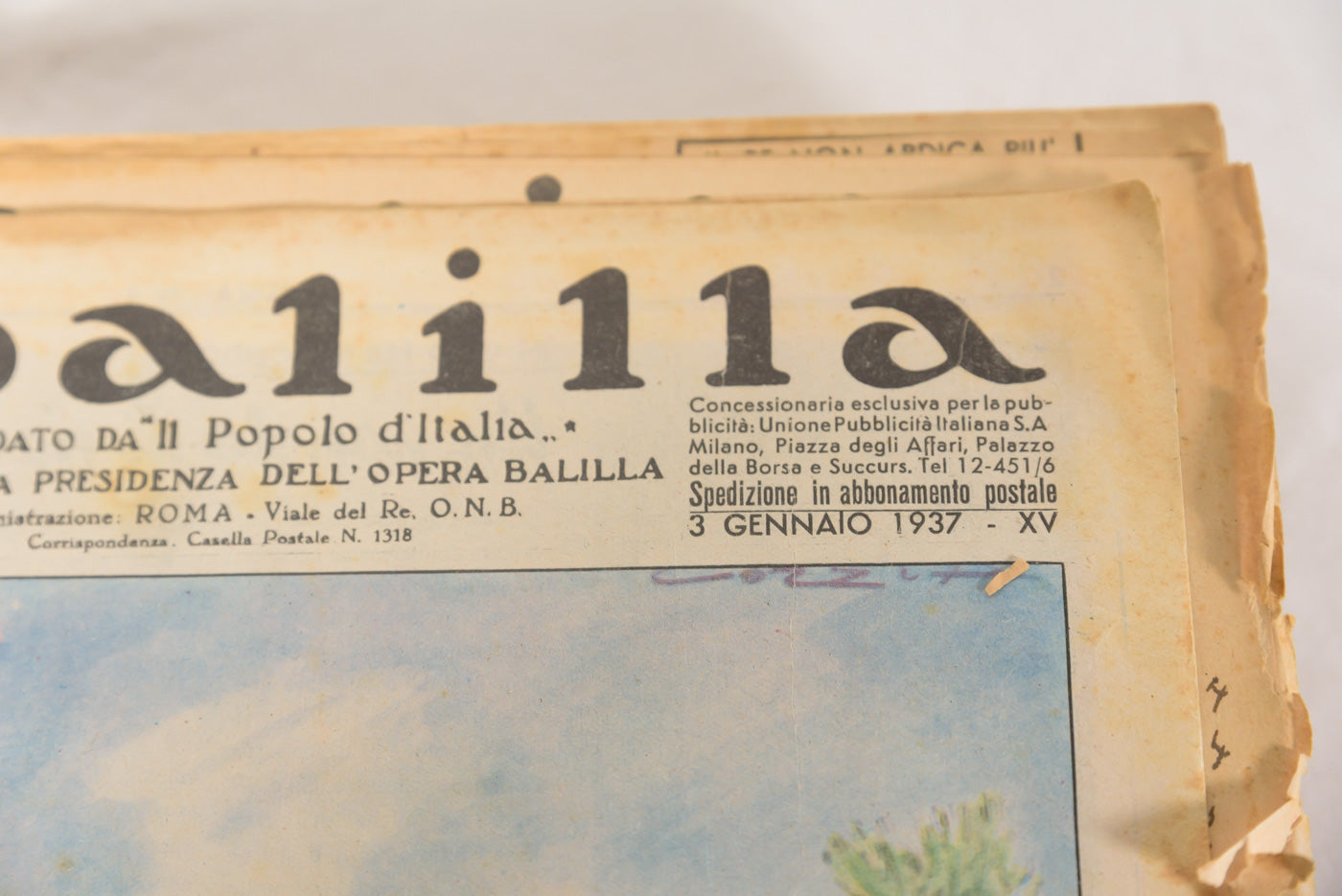 "Il Balilla" annata completa 1937