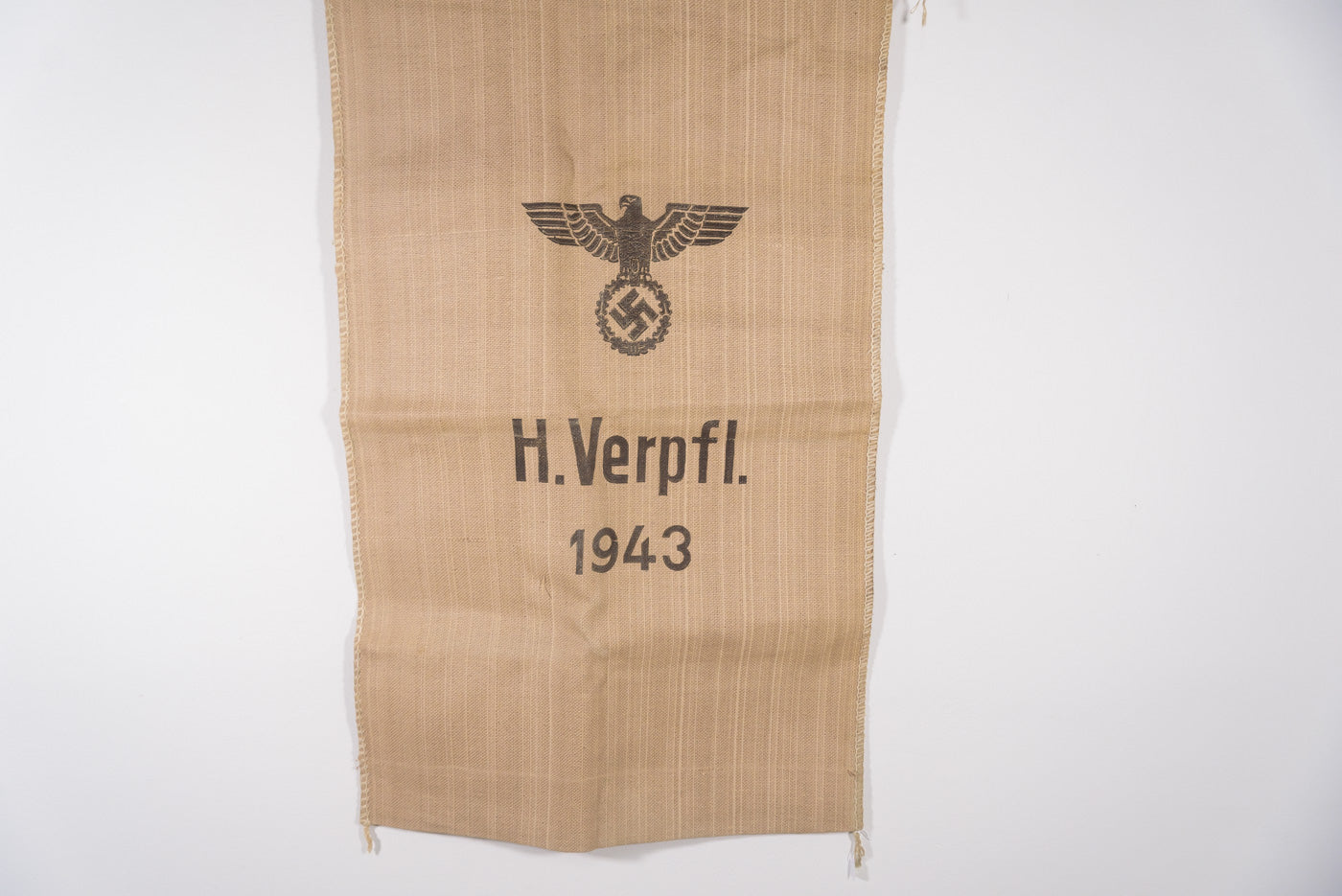 Sacco di vettovagliamento fatto in vegetale 1943