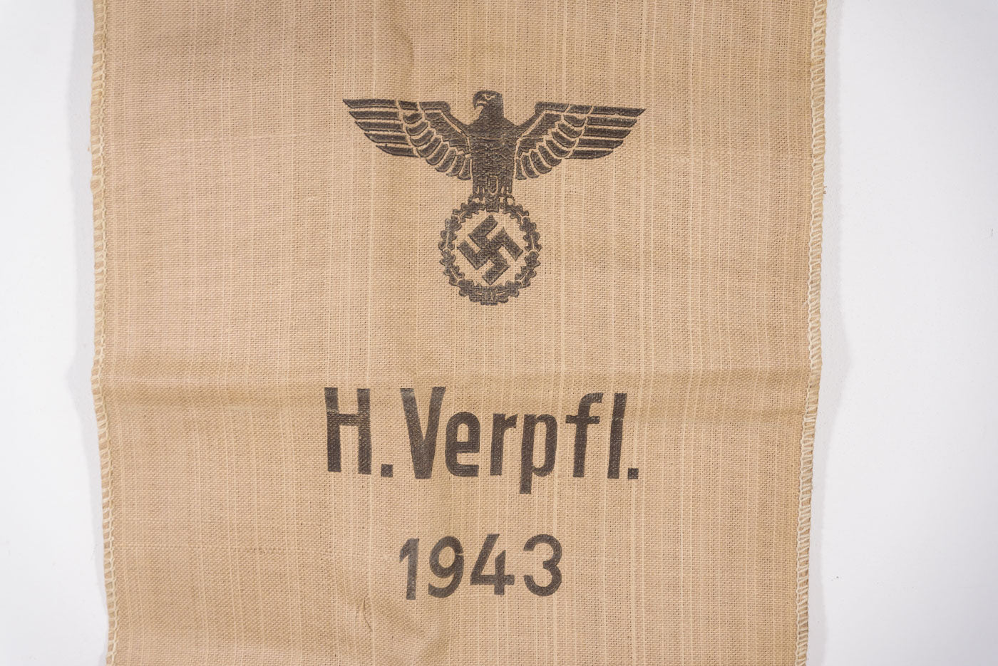 Sacco di vettovagliamento fatto in vegetale 1943