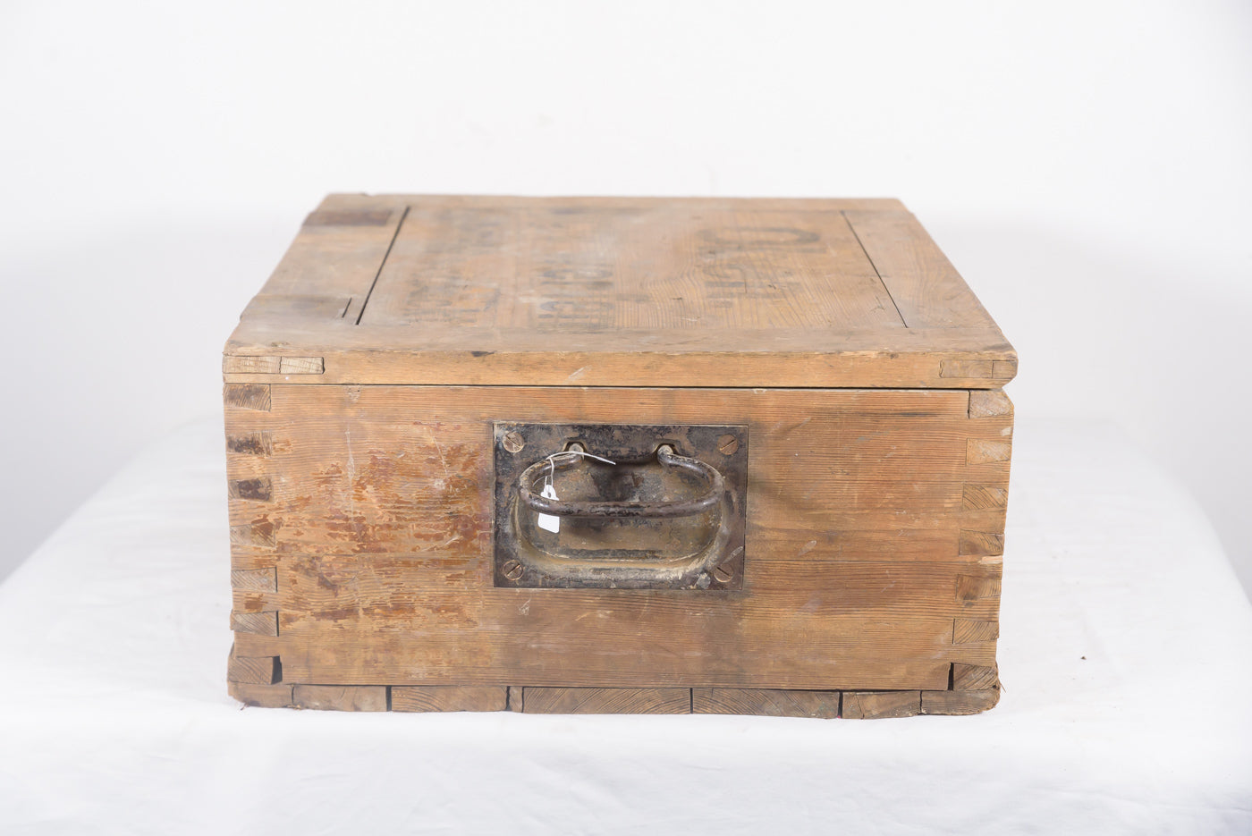 "Oben nicht werfen luftdicht verpackt" cassa in legno WH WW 2