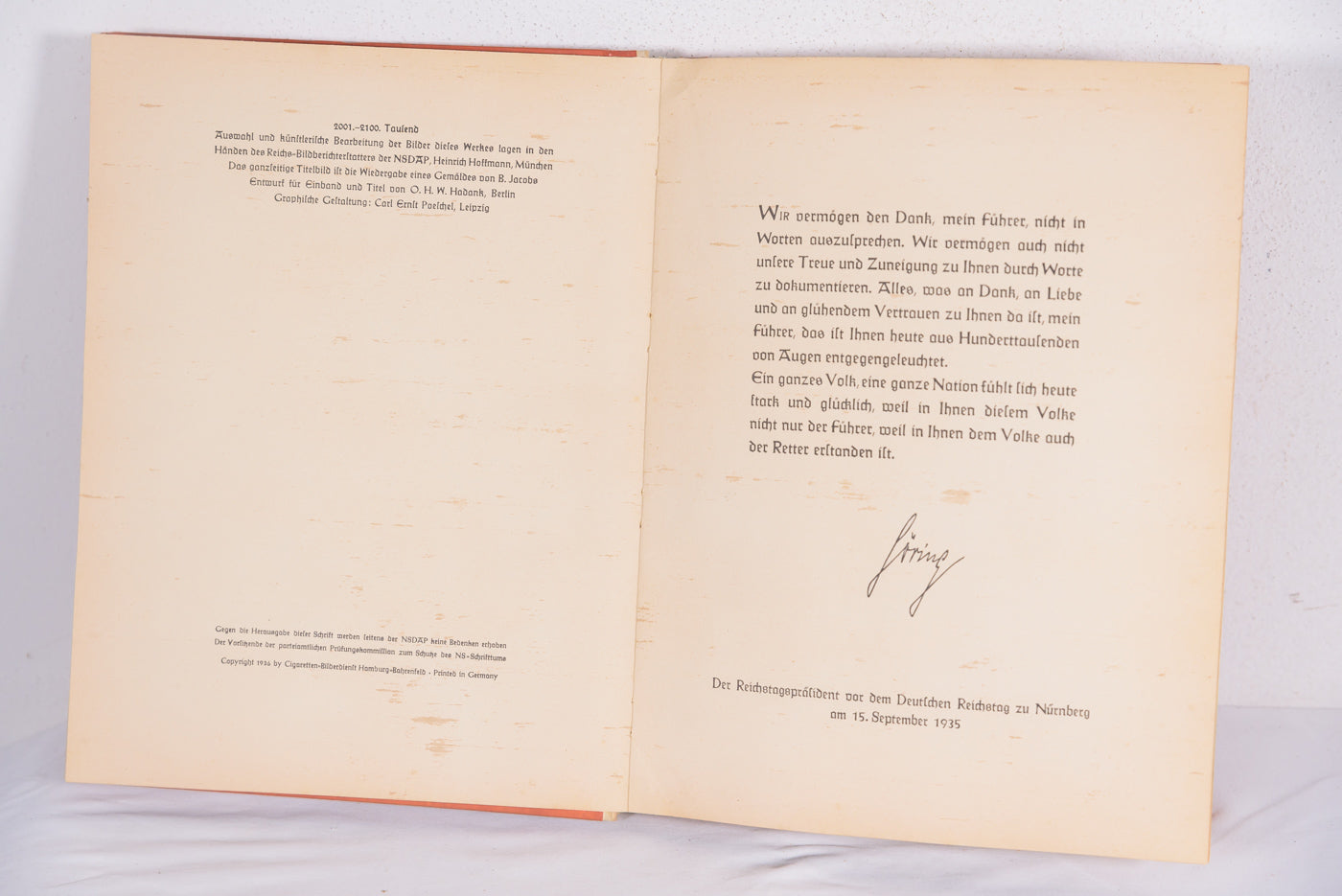 “Adolf Hitler” 1935 – album di figurine