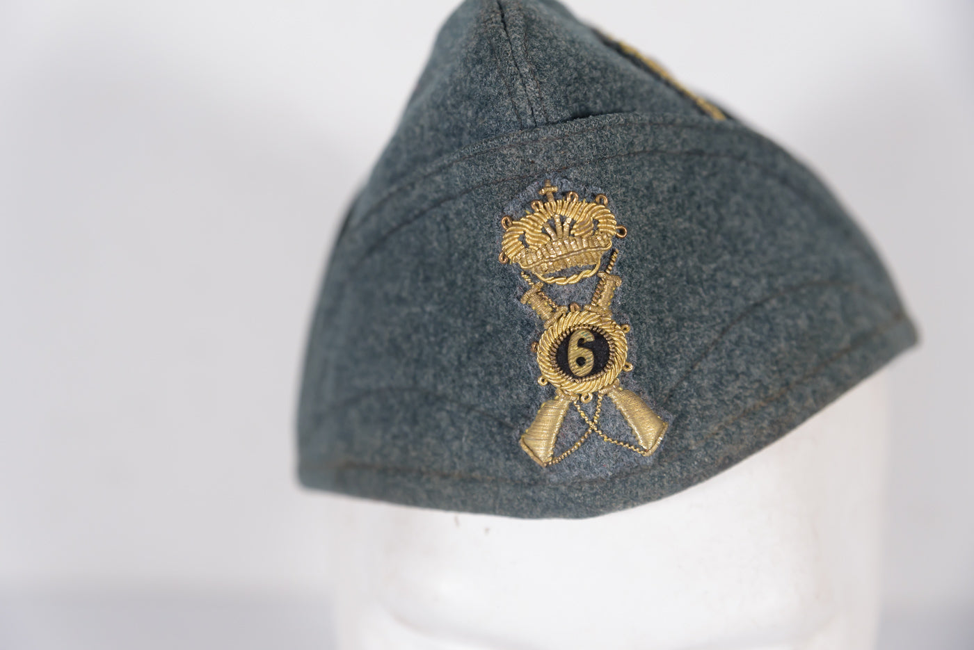 Bustina in panno Ufficiale Fanteria REI WW 2
