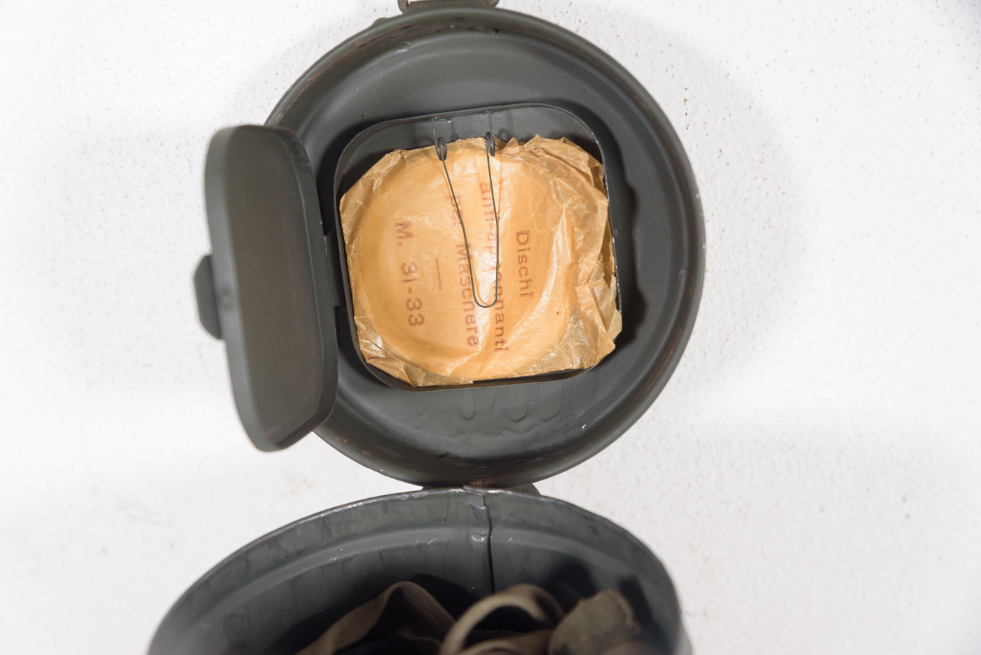Maschera antigas M.38 WH WW 2
