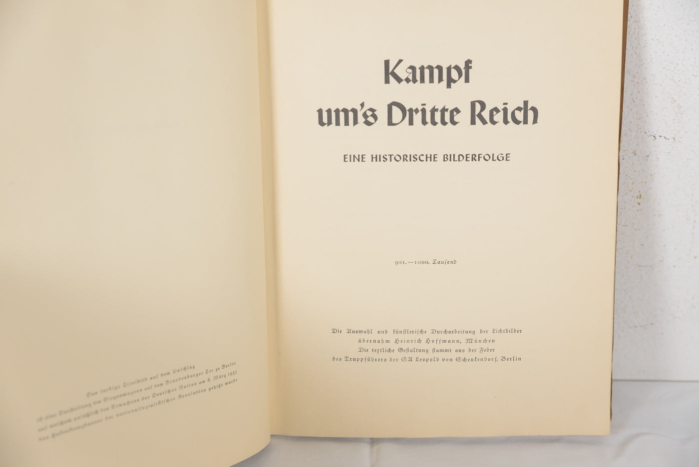 “Kampf um’s Dritte Reich” album di figurine + versione in italiano