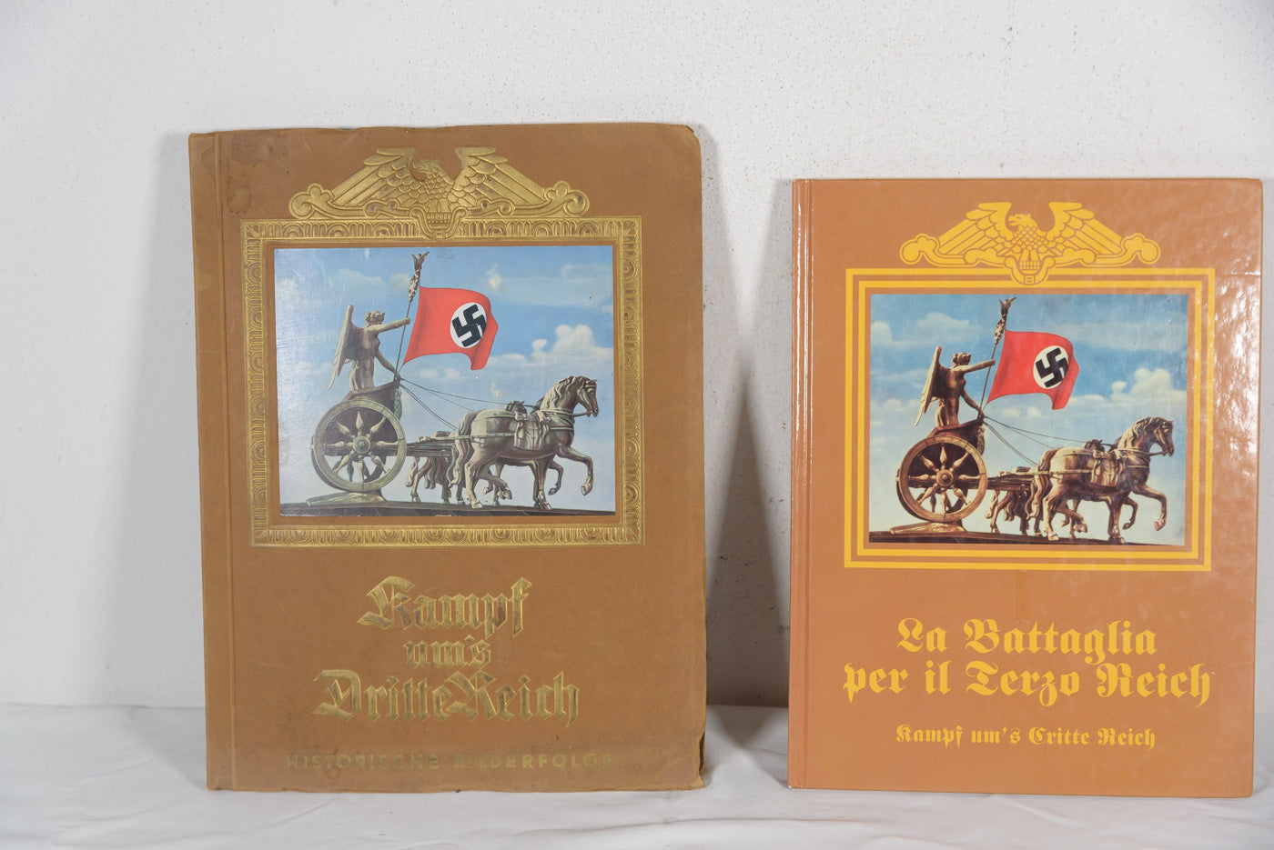 “Kampf um’s Dritte Reich” album di figurine + versione in italiano