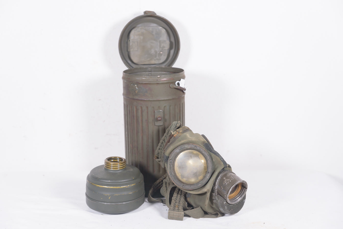 Maschera antigas M.38 WH WW 2