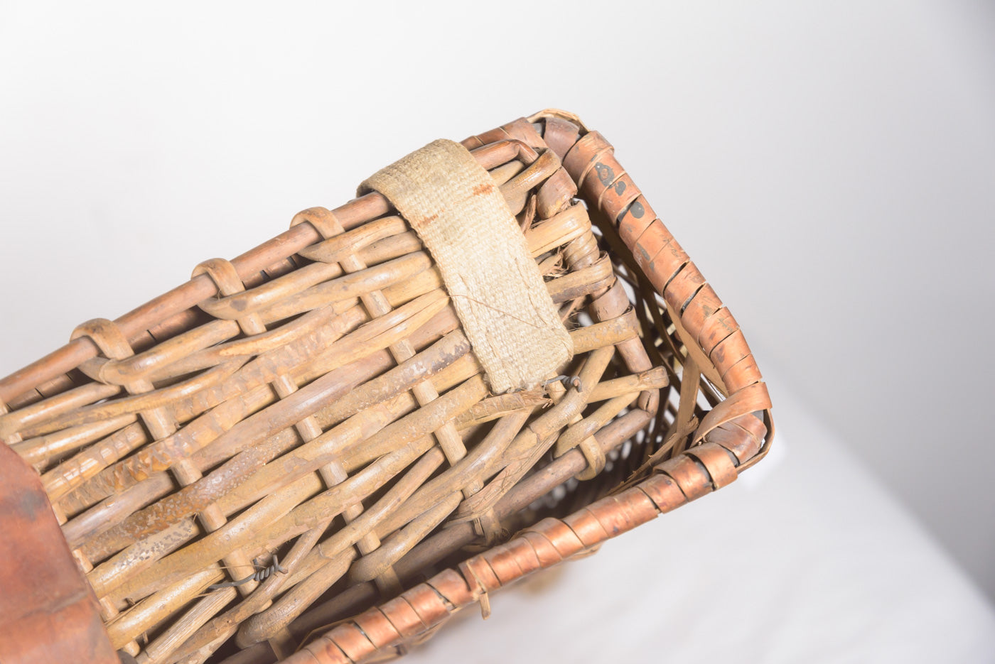 Cesta in vimini per 3 colpi artiglieria da 75 mm WH WW 2