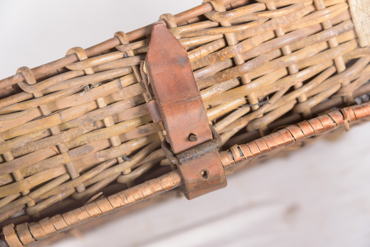 Cesta in vimini per 3 colpi artiglieria da 75 mm WH WW 2