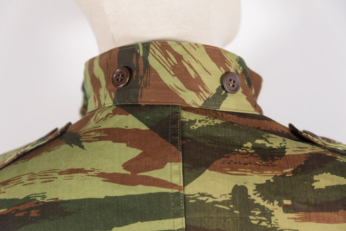 Completo Francese, giacca e pantaloni, camo "Lizard" M.47
