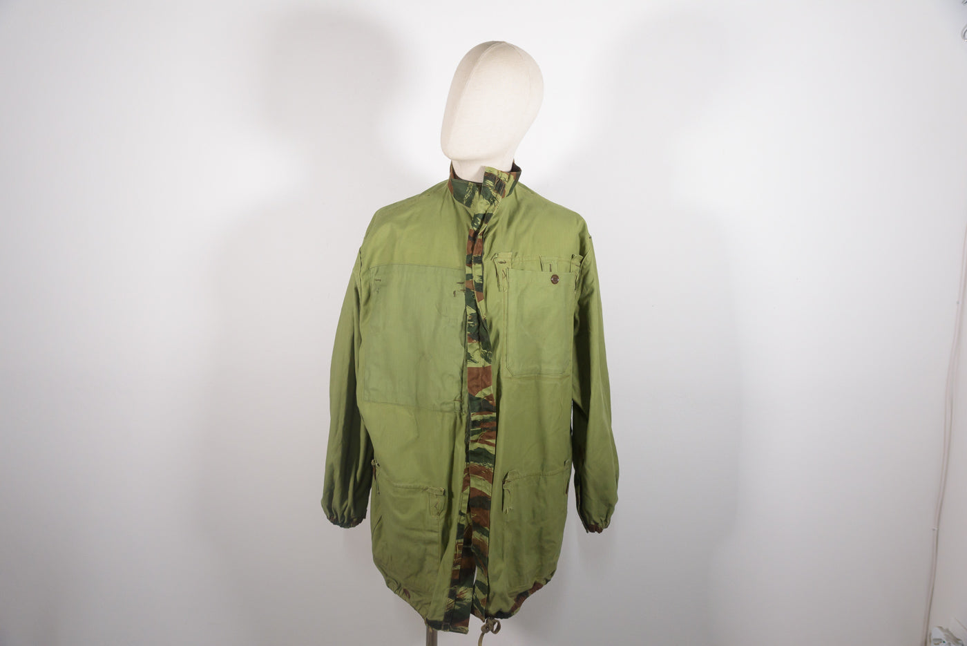 Completo Francese, giacca e pantaloni, camo "Lizard" M.47