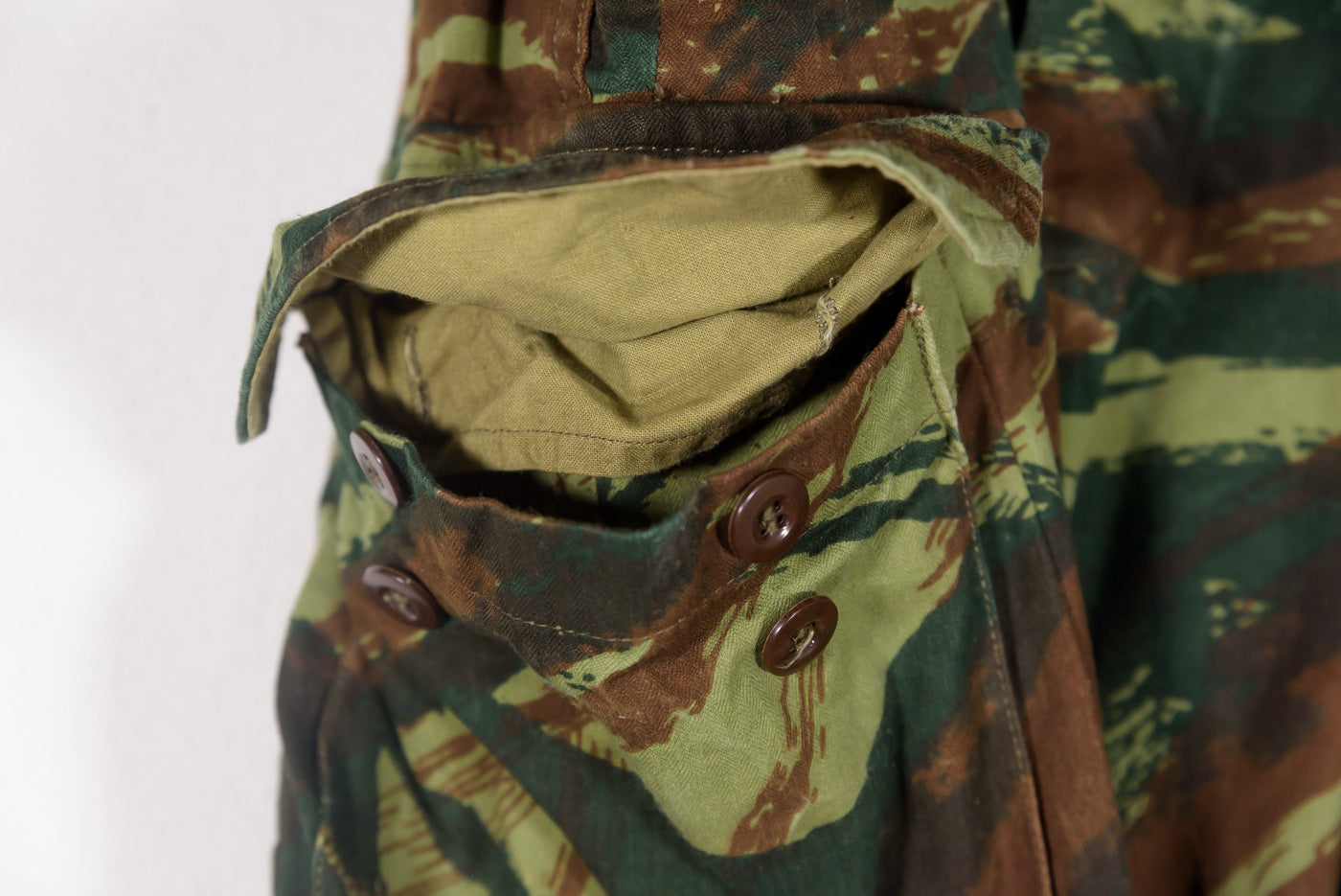 Completo Francese, giacca e pantaloni, camo "Lizard" M.47