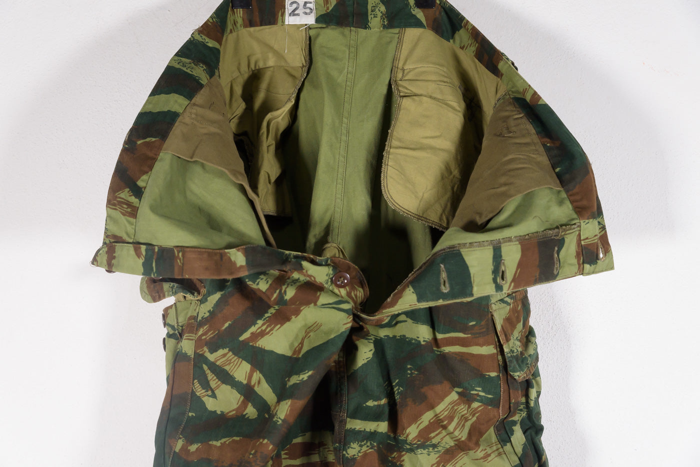 Completo Francese, giacca e pantaloni, camo "Lizard" M.47