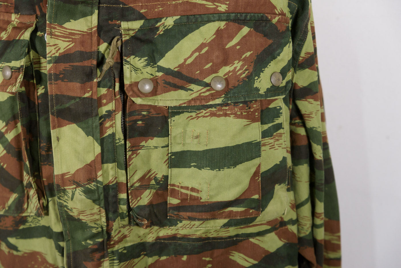 Completo Francese, giacca e pantaloni, camo "Lizard" M.47