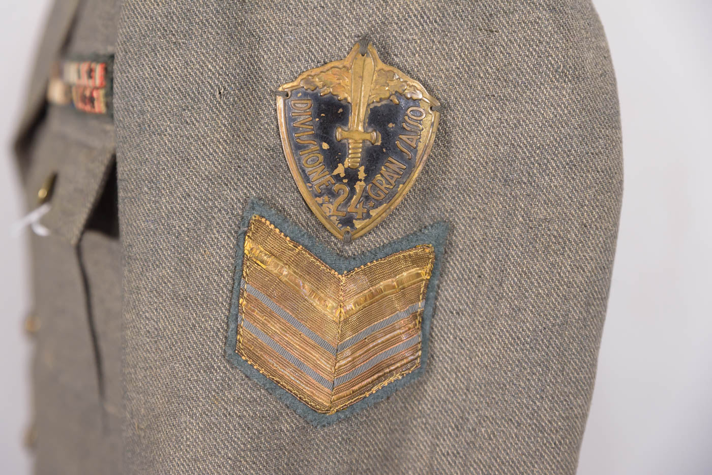 Giacca M.34 Sottufficiale Veterinario Divione "Gran Sasso" REI