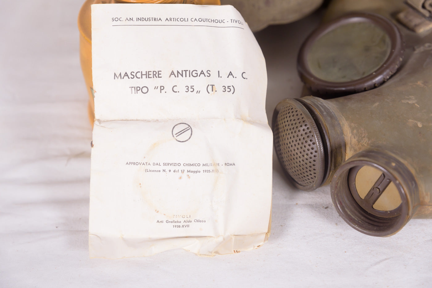 Maschera antigas PC-35 WW 2