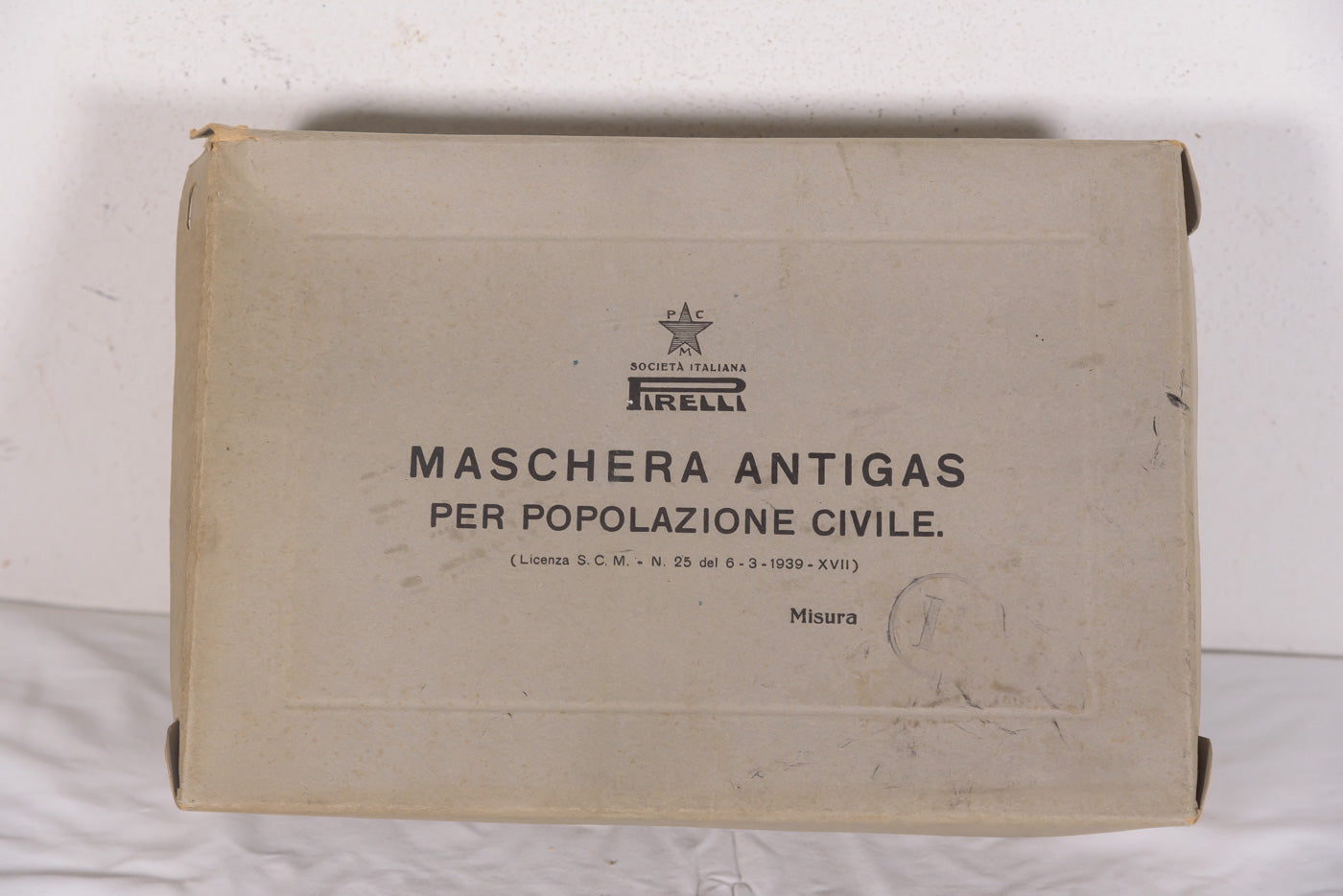 Pirelli - Maschera antigas per popolazione civile, foto 2