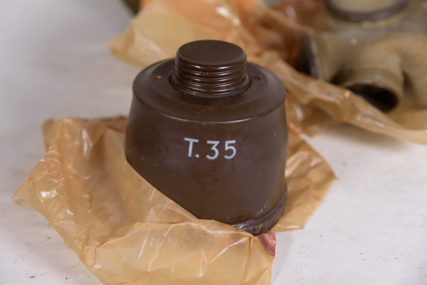 Maschera antigas T.35 taglia II -REI WW 2