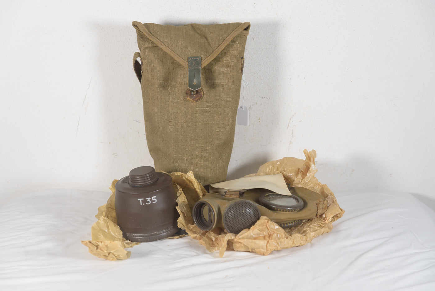 Maschera antigas T.35 taglia II -REI WW 2