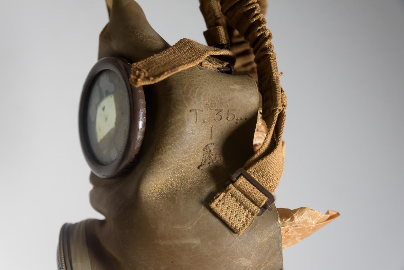 Maschera antigas T.35 taglia I -REI WW2