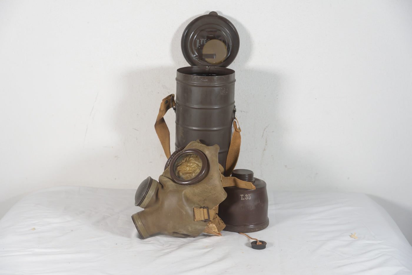 Maschera antigas T.35 taglia I -REI WW2