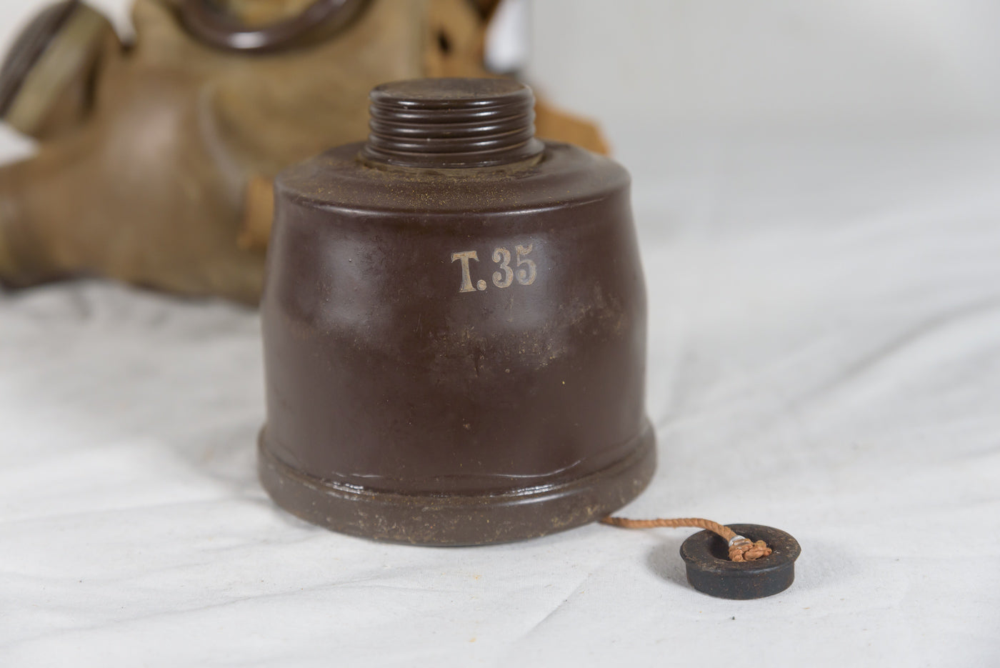 Maschera antigas T.35 taglia I -REI WW2