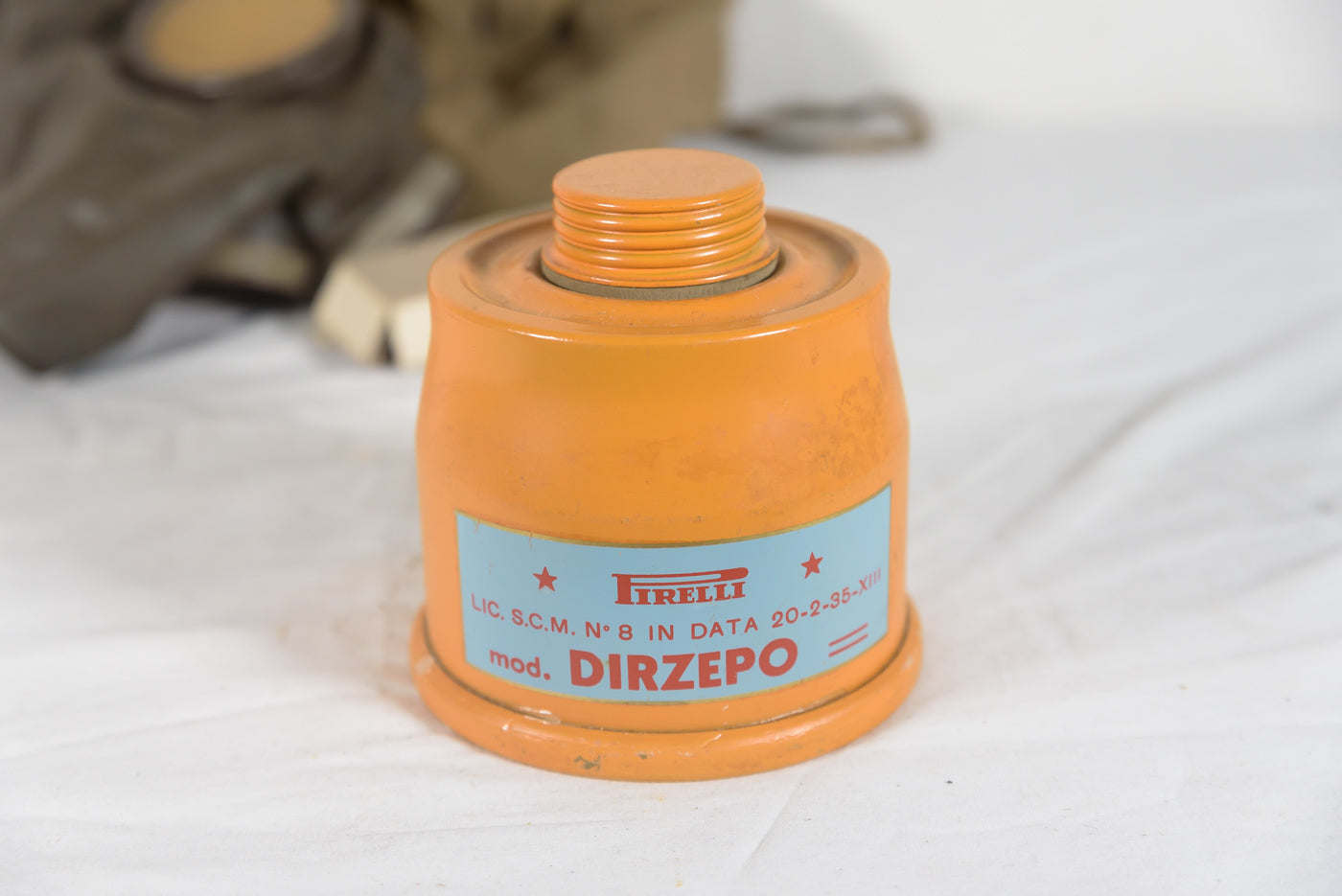 Maschera antigas Pirelli - Rifugio anni 40'