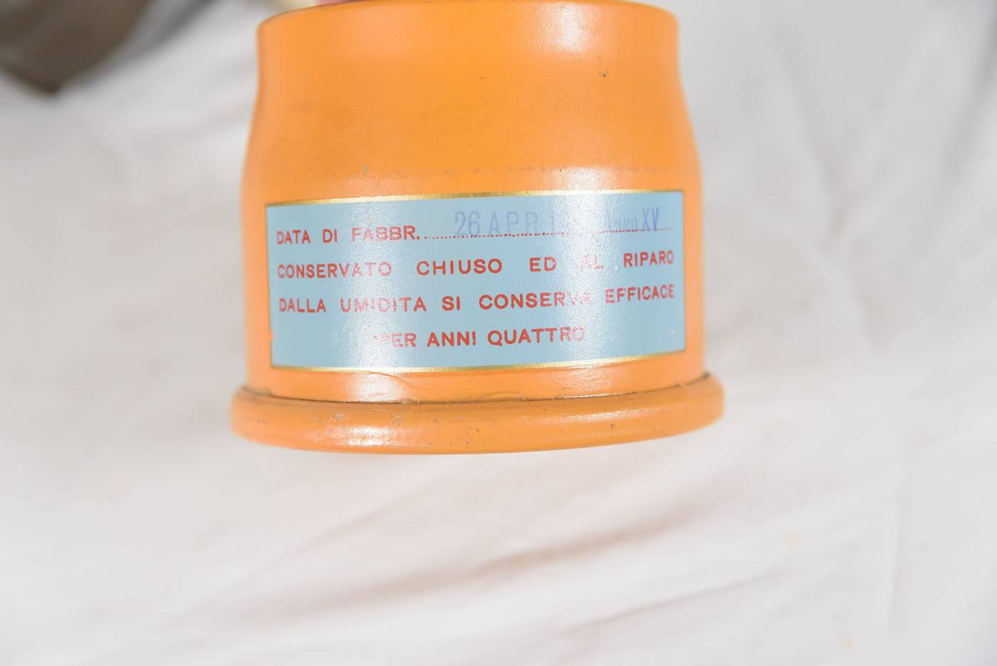 Maschera antigas Pirelli - Rifugio anni 40'