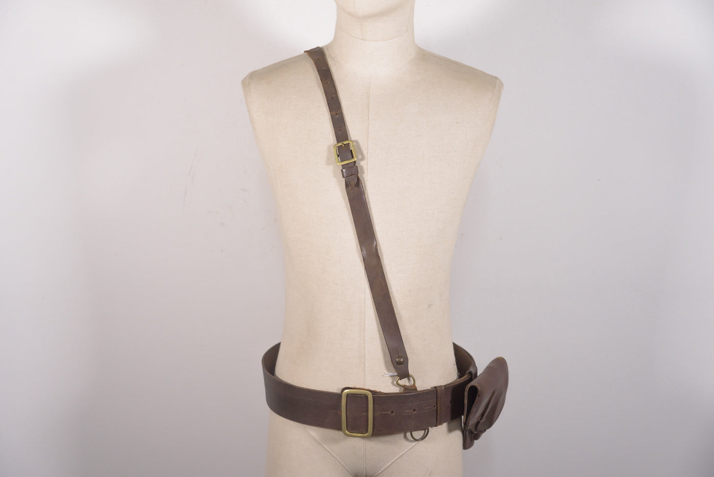 Cinturone "Sam Browne" Ufficiale REI WW 2