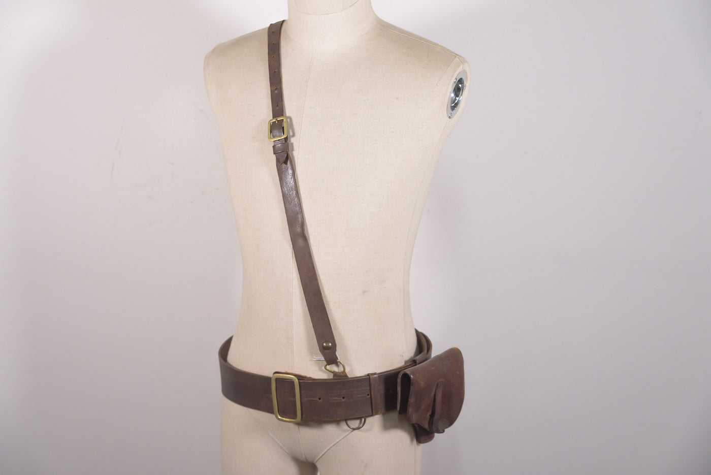 Cinturone "Sam Browne" Ufficiale REI WW 2