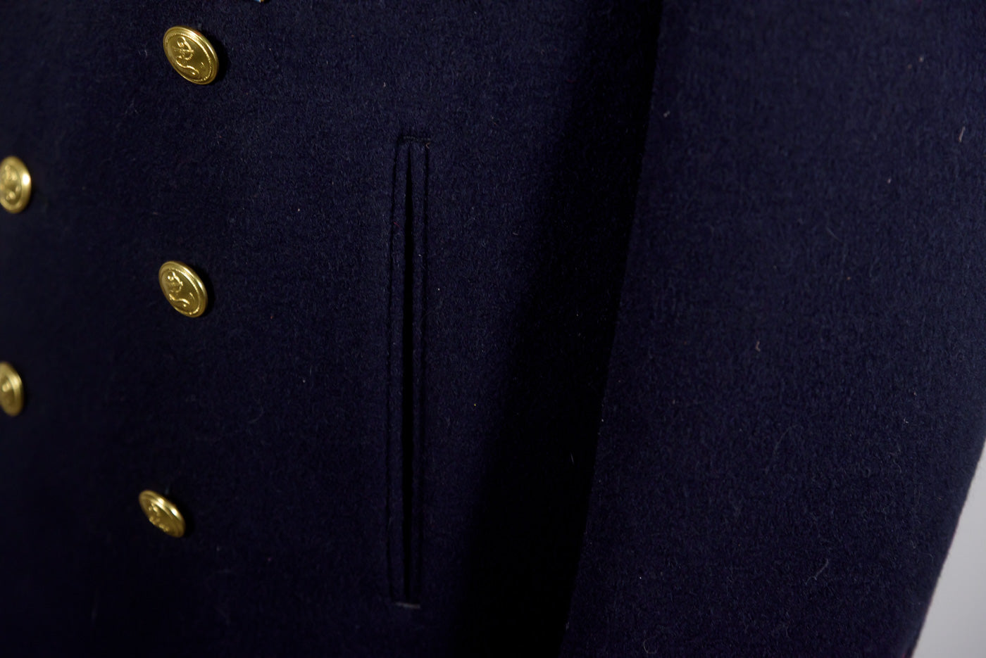 Peacoat Marine Nationale Francese anni 90'
