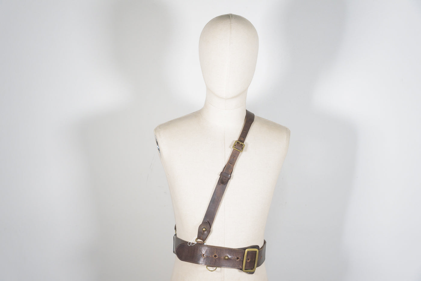 Cinturone “Sam Browne” Ufficiale REI WW2