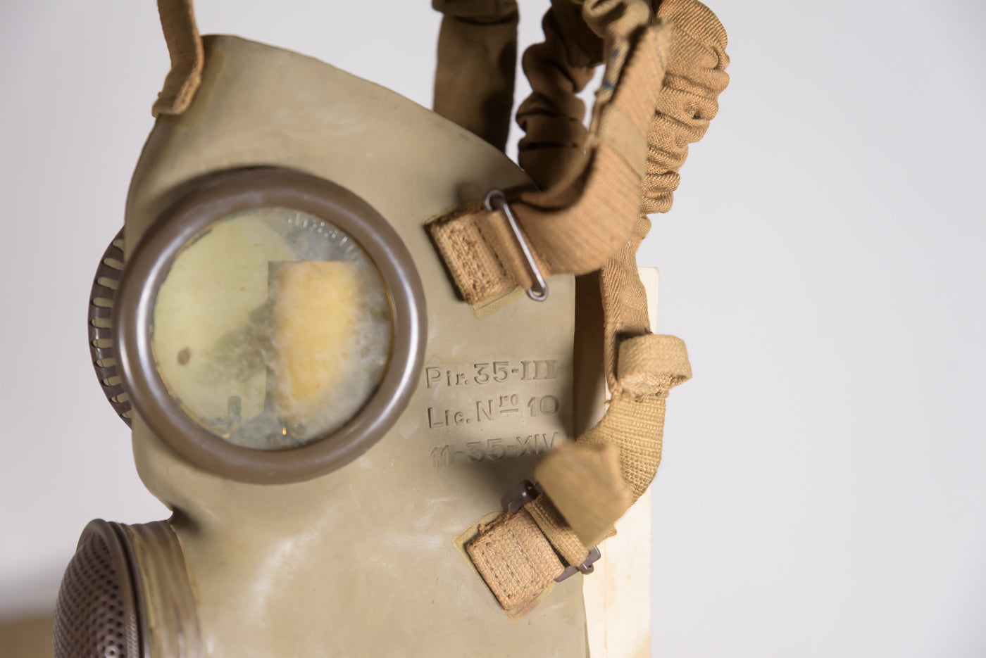 Maschera antigas P.35 taglia III -REI WW 2