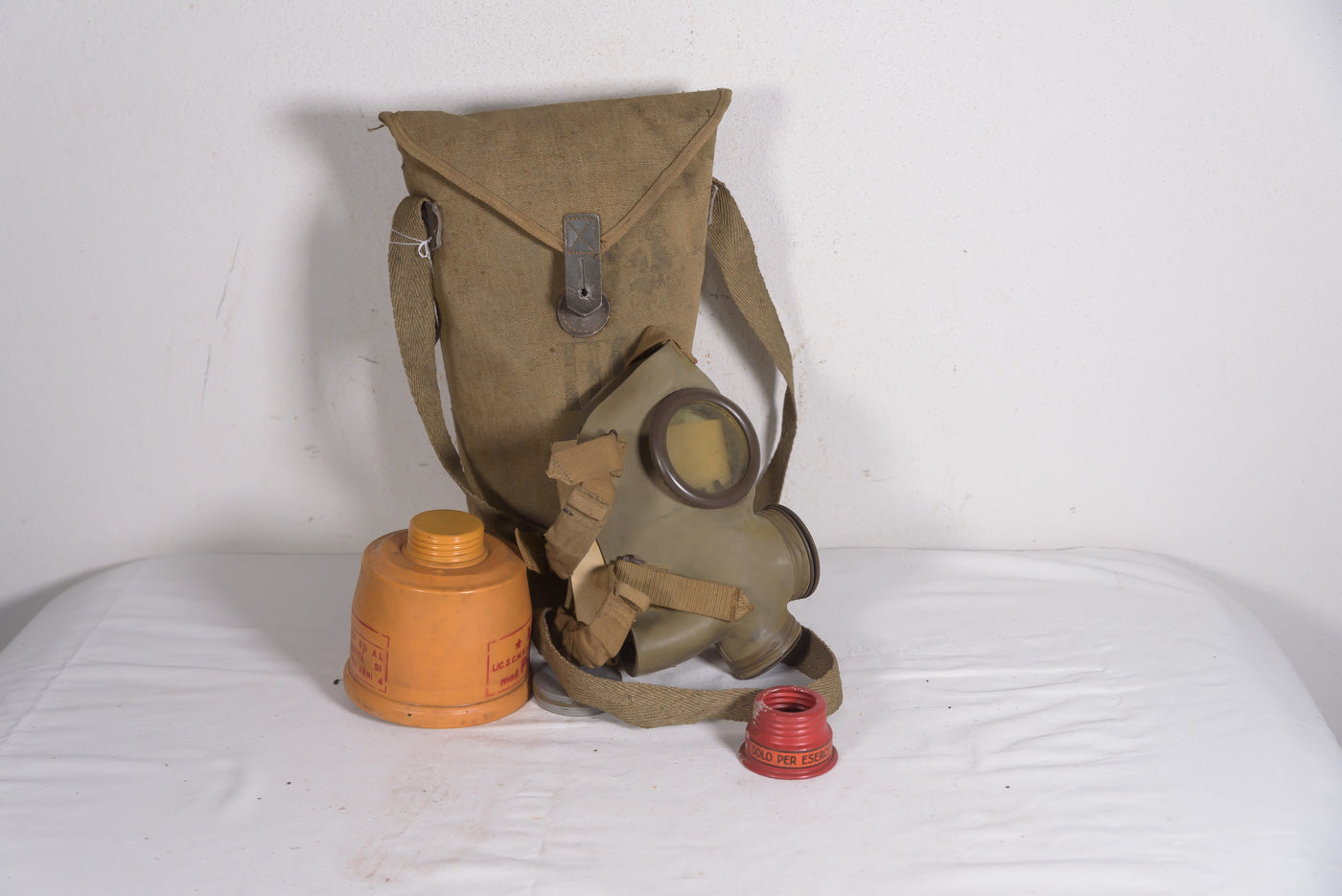 Maschera antigas P.35 taglia III -REI WW 2